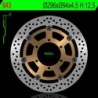 Disque de frein NG BRAKES rond flottant - ref 643