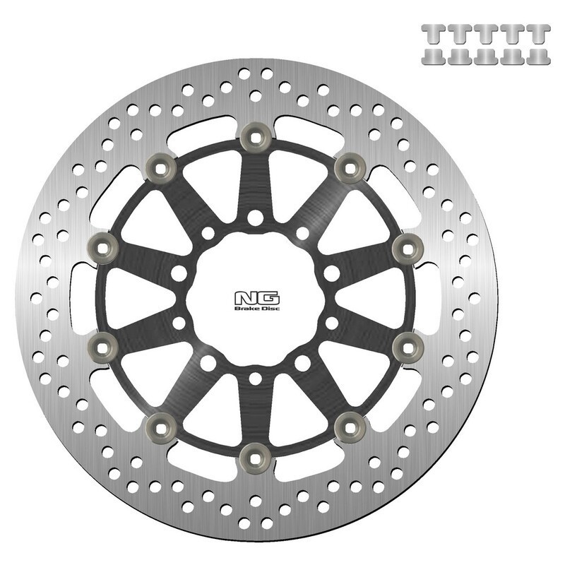 NG BRAKES okrągła pływająca tarcza hamulcowa - ref 1558G