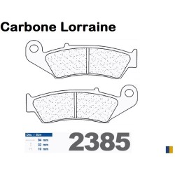 Plaquettes de frein Carbone Lorraine type 2385 RX3
