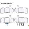 Przednie klocki hamulcowe Carbone Lorraine dla Harley Davidson 1690 Road King 2011-2016