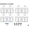 Carbone Lorraine remblokken vooraan voor Kawasaki ZZR 1400 /ABS 2006-2019