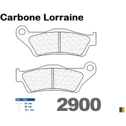 Plaquettes de frein Carbone Lorraine type 2900 RX3