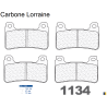 Carbone Lorraine remblokken vooraan voor Honda VFR 800 X Crossrunner 2015-2016 Carbone Lorraine remblokken vooraan voor Honda VFR 800 X Crossrunner 2015-2016