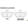 Pastiglie freno Carbone Lorraine tipo 2430 A3+