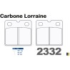 Plaquettes de frein Carbone Lorraine type 2332 A3+