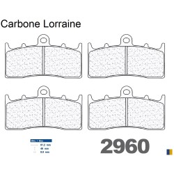 Plaquettes Carbone Lorraine de frein avant - BMW R1200 CL 2003-2004