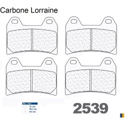 Carbone Lorraine front brake pads for Aprilia 250 RS 1997-2002