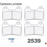Przednie klocki hamulcowe Carbone Lorraine dla Aprilia 250 RS 1997-2002