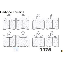 Pastiglie freno anteriore Carbone Lorraine per Yamaha XV 1900 A Midnight Star 2013-2014