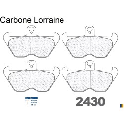 Pastiglie freno anteriore Carbone Lorraine per BMW K1200 LT 1997-2000