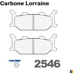 Carbone Lorraine front brake pads type 2546 XBK5