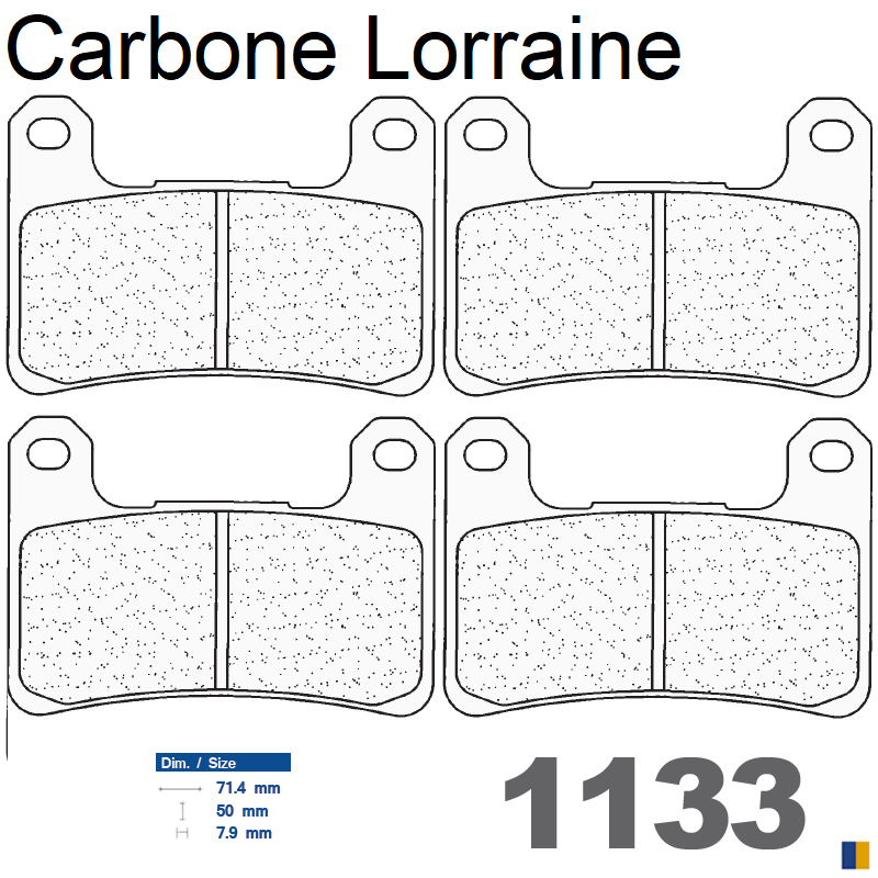 Carbone Lorraine remblokken vooraan voor Suzuki M 1800 R Intruder Boss 2014-2017 Carbone Lorraine remblokken vooraan voor Suzuki M 1800 R Intruder Boss 2014-2017
