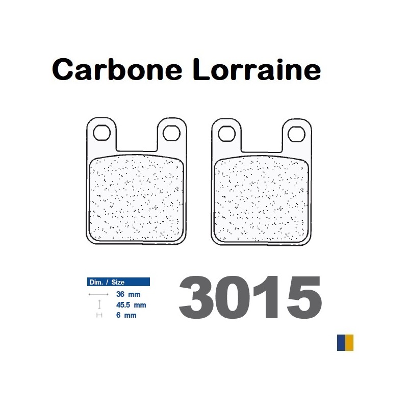 Klocki hamulcowe Carbone Lorraine - 3015 MSC Klocki hamulcowe Carbone Lorraine - 3015 MSC