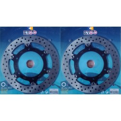 2 Sifam rund bromsskivor fram för Honda VT 1100 C3 Shadow 1998-2001