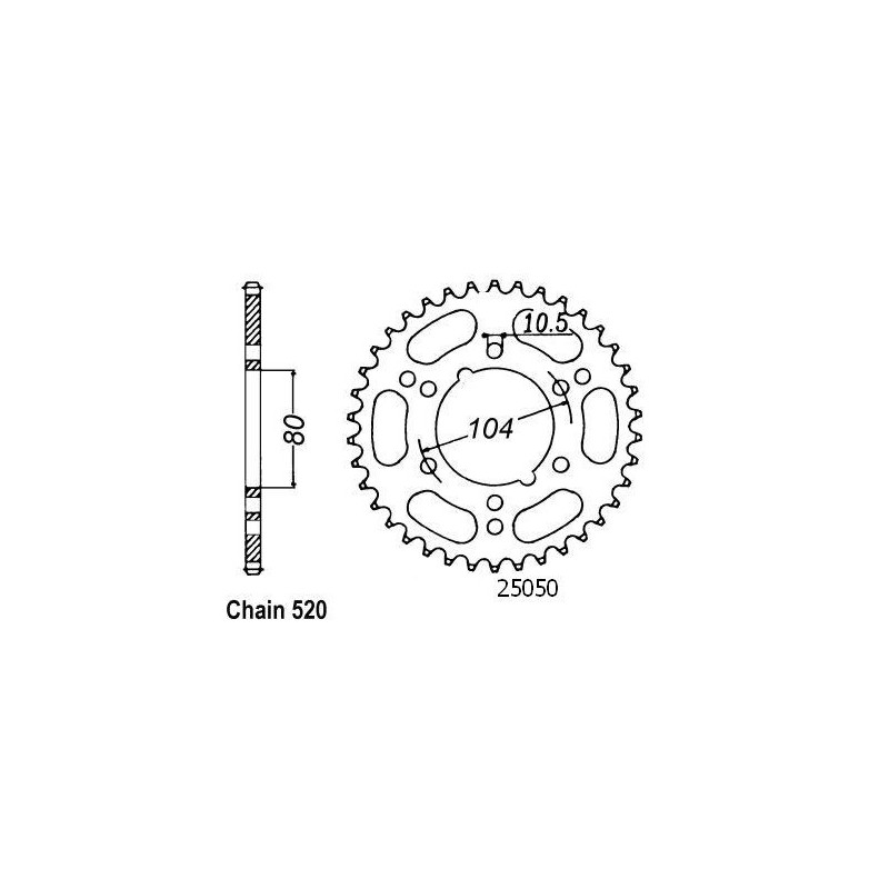 Couronne acier Esjot type 50-32009 Couronne acier Esjot type 50-32009
