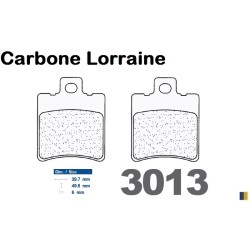 Tylne klocki hamulcowe Carbone Lorraine dla Piaggio NRG 50 Silver Bullett 2010
