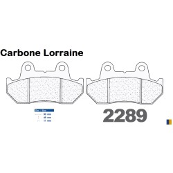 Pastiglie freno Carbone Lorraine tipo 2289 RX3