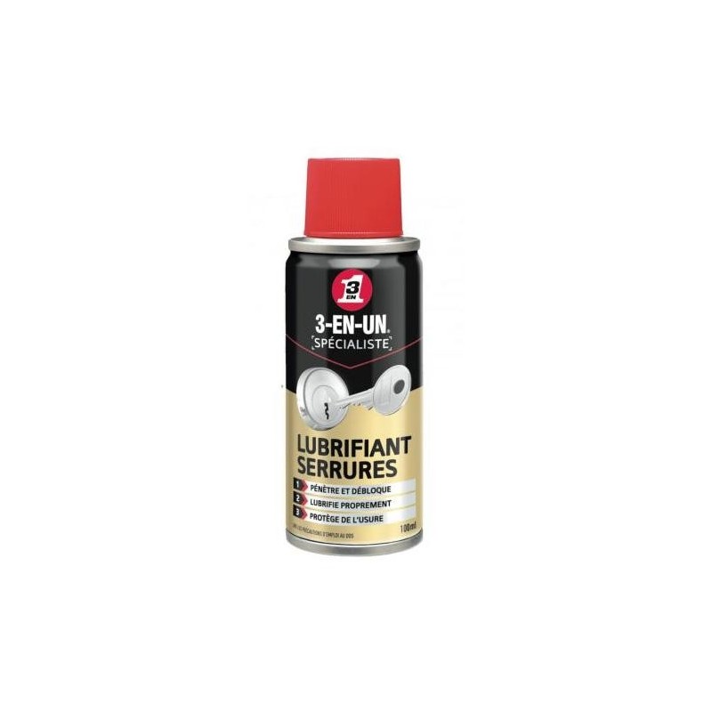 Spray lubrifiant serrure WD-40 100 ml Spray lubrifiant serrure WD-40 100 ml