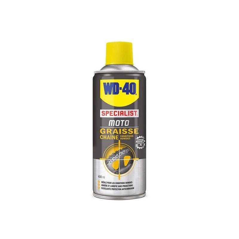 Spray graisse chaîne incolore WD-40 400 ml