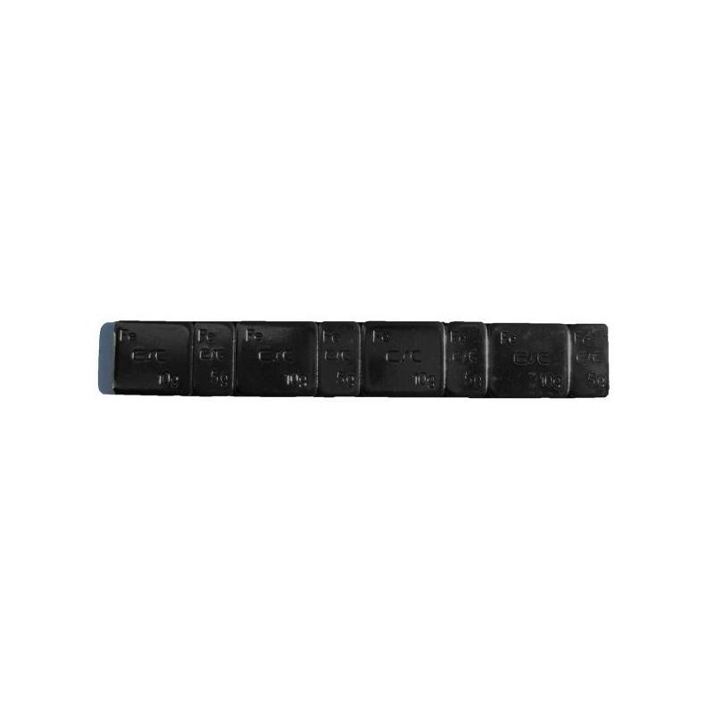 Masse d'équilibrage à coller noire