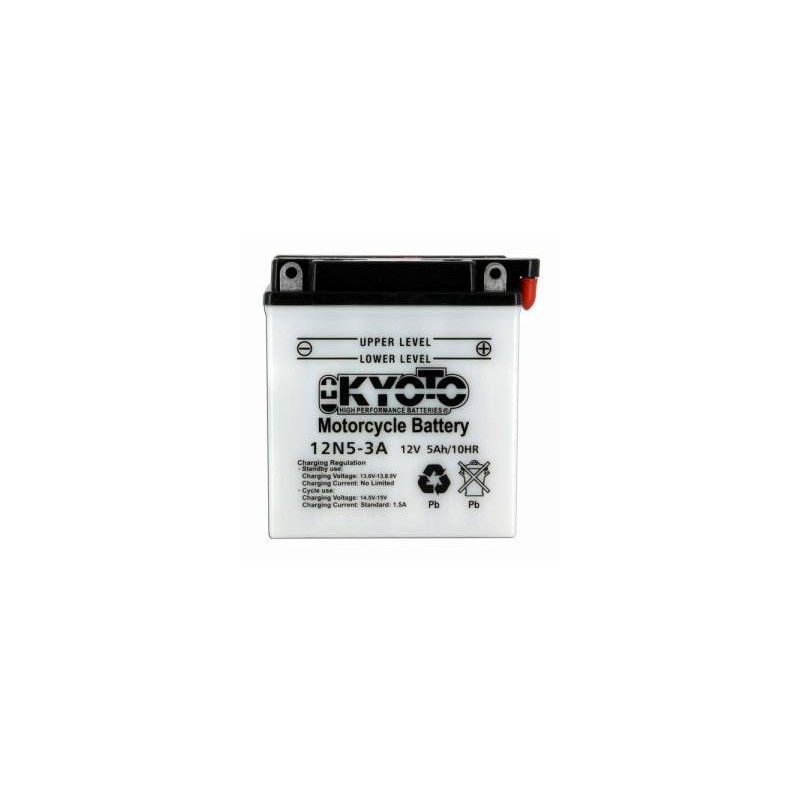Batterie KYOTO type 12N5-3A Batterie KYOTO type 12N5-3A