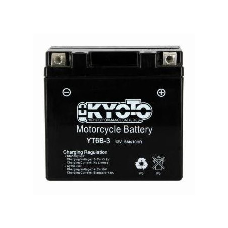 Batterie KYOTO type YT6B-3