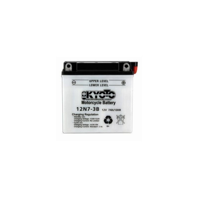 Batterie KYOTO type 12N7-3B Batterie KYOTO type 12N7-3B