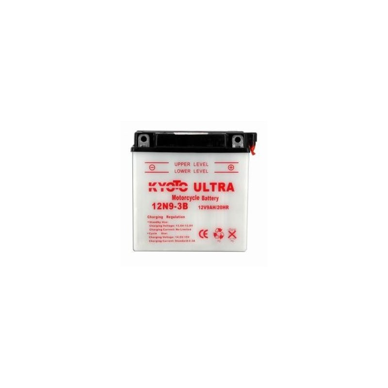 Batterie KYOTO type 12N9-3B Batterie KYOTO type 12N9-3B