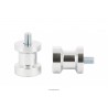 Diabolos couleur Alu - vis M8x1.25