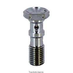 Vis acier chromée pour double banjo M10x1.25