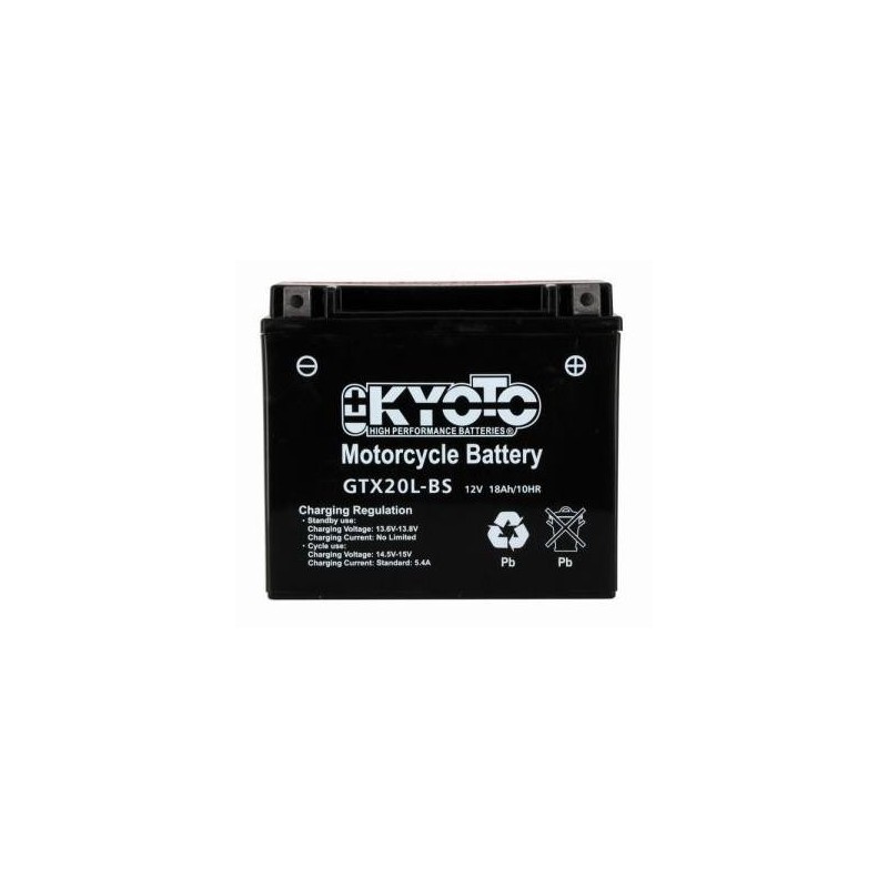 Batterie KYOTO type YTX20L-BS Batterie KYOTO type YTX20L-BS