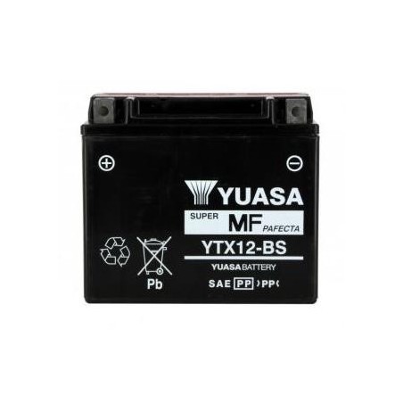Batterie YUASA type YTX12-BS