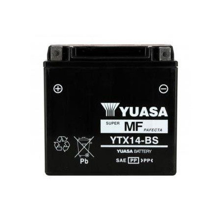 Batterie YUASA type YTX14-BS
