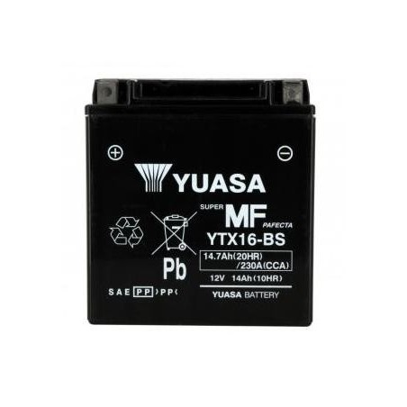 Batterie YUASA type YTX16-BS