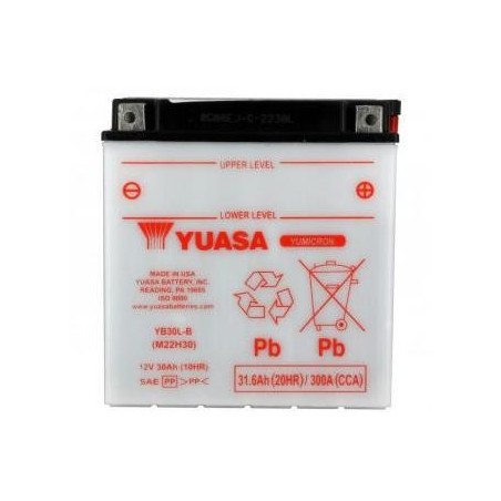 Battery YUASA type YB30L-B