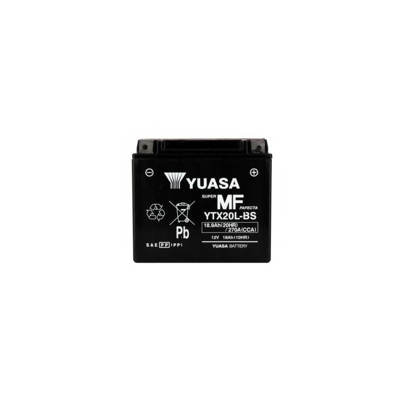 Battery YUASA type YTX20L-BS