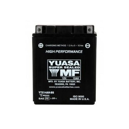 Batterie YUASA type YTX14AH-BS