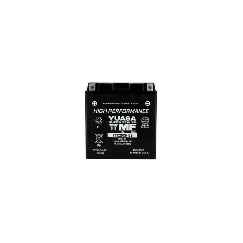 Batterie YUASA type YTX20CH-BS
