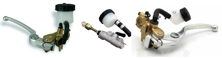 Brake and clutch master cylinders